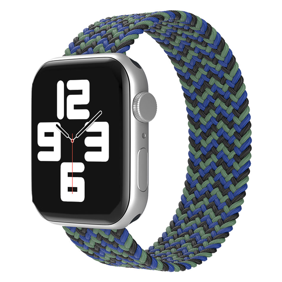 Stretchy Bands for Apple watch Blue / Green