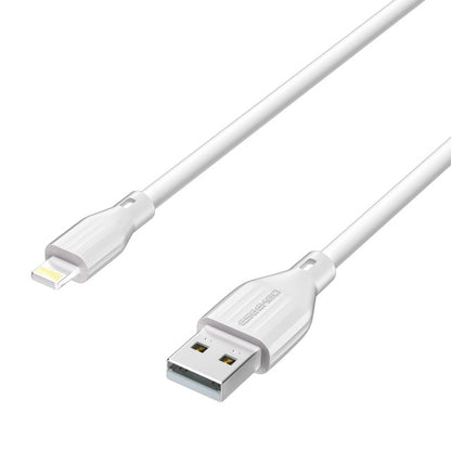 ESEEKGO G-13A Macaron Stripes 2.0A 3.3FT USB to Lightning Data Cable