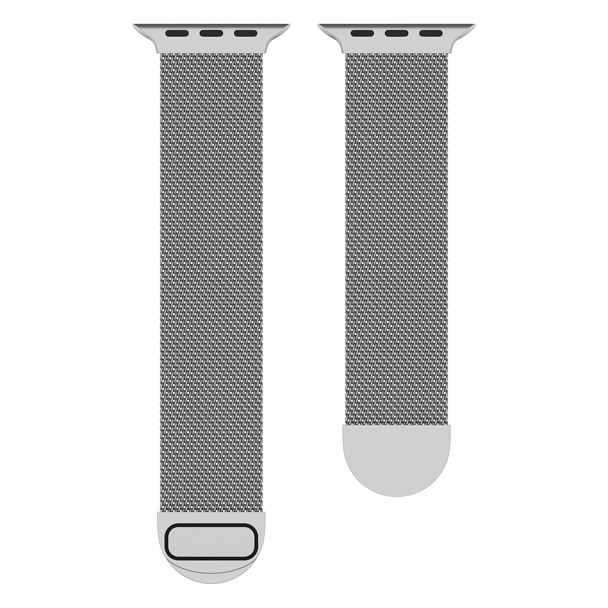 Stainless steel watch band Milanese mesh Silver