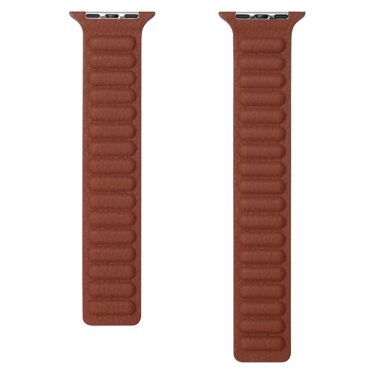 Magnetic Leather strap Brown