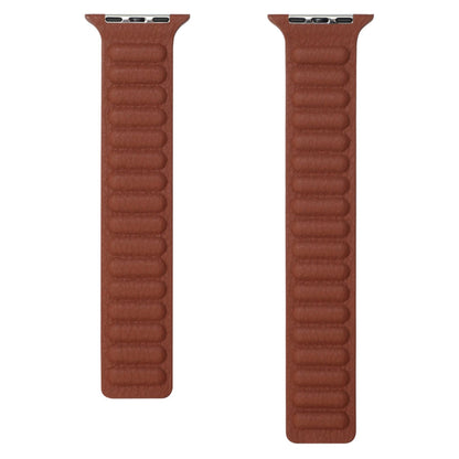 Magnetic Leather strap Brown